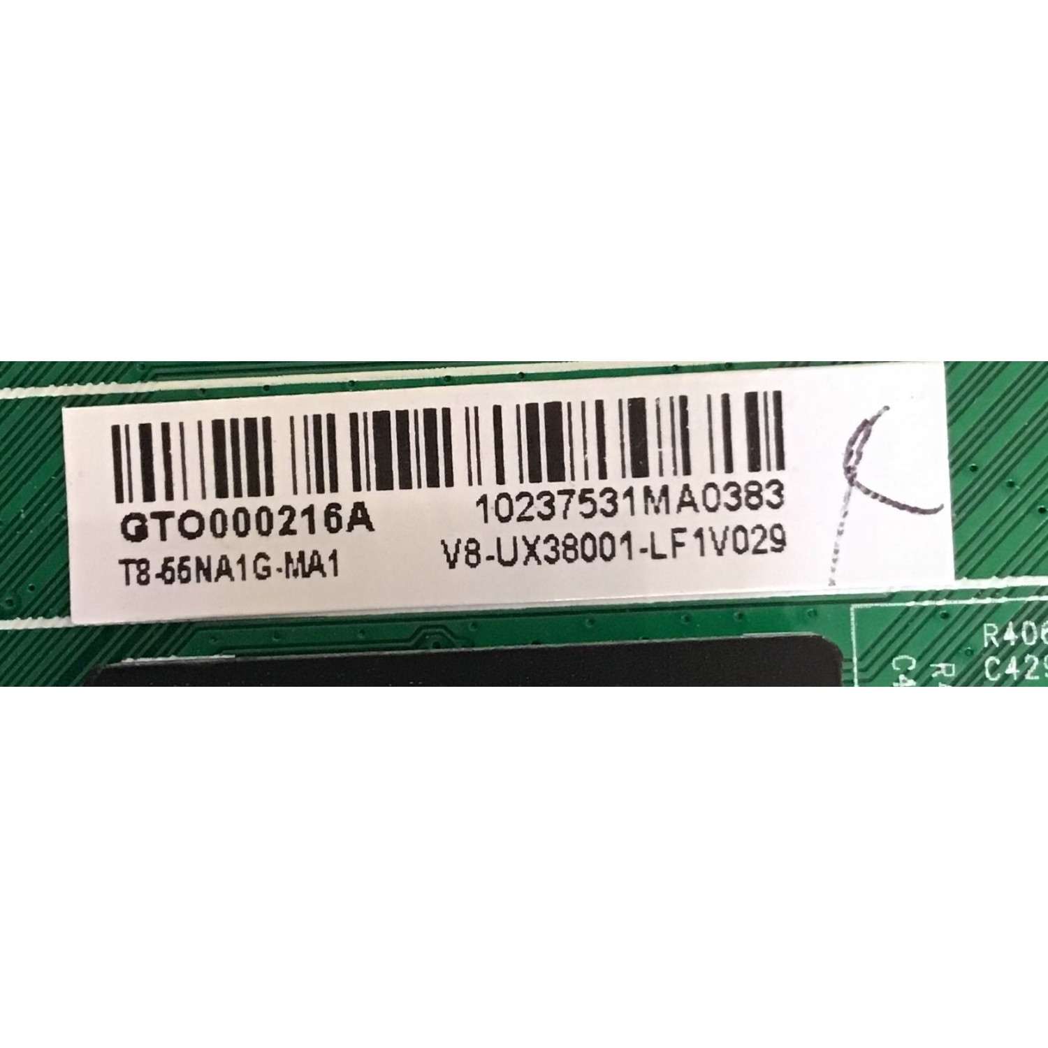 KIT DE TARJETAS PARA TV TCL / MAIN T8-55NA1G-MA1 / 40-UX38NA-MAG2HG / FUENTE 81-PBE050-H92 / SHG5504B03-101H / PANEL LVF550CS0T / MODELO 55FS3750 - Imagen 2